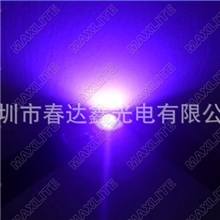 厂家直销紫外二极管365-370nm1WUV紫外紫光大功率LED灯珠