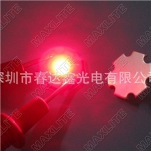 红光大功率LED植物生长灯灯珠3W红光660NM大功率LED