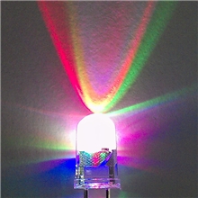 【推荐】5MM七彩慢闪F5变色灯珠红绿蓝渐变LED支持混批