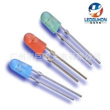 346椭圆led，led发光二极管，椭圆红蓝绿一套