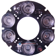 6颗灯珠红外线LED灯板监控灯板新款灯板特价26元高清监控灯板