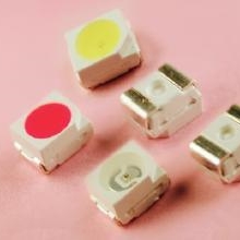 供应LED灯珠贴片3528四元黄色黄灯HQ67-2100UYC