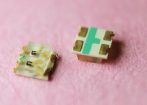 供应深圳LED封装厂家发光二极管0603黄绿/蓝双色HQ19-2232YGBC