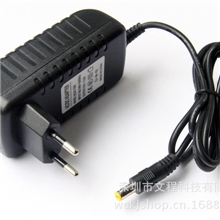 龙华送货监控电源12v欧规电源适配器12V1A插墙式电源适配器