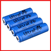 厂家直销高容量全新尖头145003.7V可充电锂电池5号电池AA电池