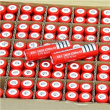 18650锂电池带保护板聚合物可充电环保电池强光手电筒电池工厂