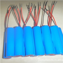 厂家供应18650电池侧加保护板锂电池3.7V1600MAH