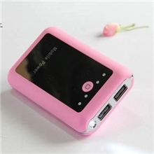 乔威8400毫安3节18650大容量移动电源充电宝厂家直销OEM定制