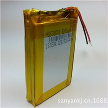 厂家优势供应led灯锂电池组7.4v聚合物锂电池大容量锂电池