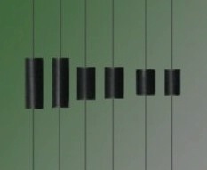 供应穿心磁珠，立式,3.5*9*0.8