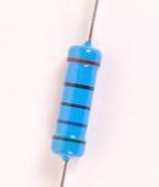 深圳厂家现货供应1/8W1/4W1/2W1W2W3W金属膜插件电阻