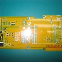 四层亮色黄油阻抗电路板打样抄板设计51PCB板打样抄做多层精密板