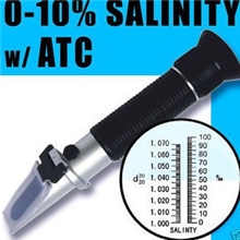 光学比重计光学盐度计海水比重计0-10%盐度计