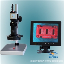 供应高清晰度大视场连AV/BNC接口视频显微镜工业显微镜