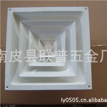 生产销售双层镀锌板百叶式方型中央空调散流器