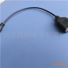 厂家供应USB数据线USB母座连接线