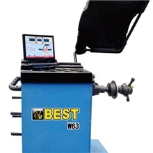 上海BESTW63轿车轮胎平衡机车轮平衡仪