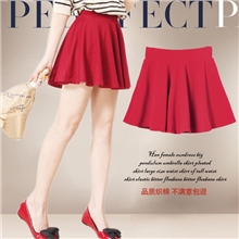 B058新款四季高腰半身裙子女包臀百褶蓬蓬裙夏春秋