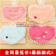 批发秋冬新品口罩韩版卡通立体心形防尘防寒口罩全棉加厚口罩