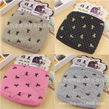 新款雅美可爱蝴蝶结女生口罩情侣口罩双层纯棉成人口罩批发