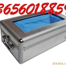 高档居家鞋套机酒店大堂鞋套机无尘净化车间全自动铝合金鞋套机