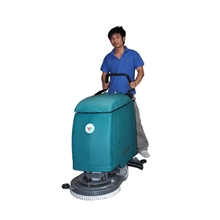 昆山苏州太仓常熟全自动洗地机工业用刷地机手推式电瓶洗地机
