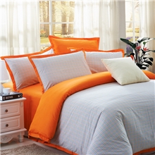 正品50支全棉色织四件套特价纯棉家纺床品被套床裙款床上用品