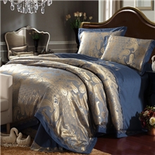 维朵家纺床上用品全棉贡缎刺绣提花四件套纯棉优卡丝四件套批发