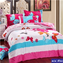 厂家直供品牌家纺全棉四件套被单被套学生床品批发欢迎企事业订购