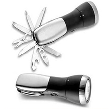 供应多功能八合一照明工具手电筒