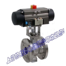 供应ZSHR-16P(ZSHO-16P)DN50mm不锈钢气动O型切断球阀