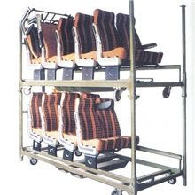 供应汽车物料架货架座椅靠垫展示架物流台车