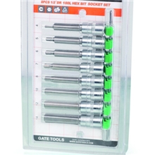 盖特8件套六角旋具套筒组套