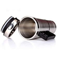 可烧开水的车载热水杯100度车载电热杯车用热水杯汽车用品