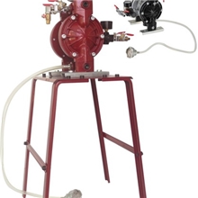 气动工具平台式双重隔膜泵R-8411腐蚀性液体工具气动喷涂工具