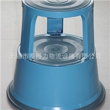 供应底部带可伸缩脚轮的仓库超市理货用的可移动取货脚凳