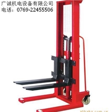 3T手摇液压升高叉车/手摇升高叉车/手推搬运升高叉车