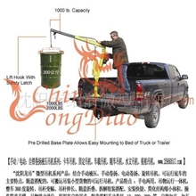 供应可360度旋转油桶吊机