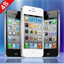 国产手机批发4SAndroid系统手机安卓2.3智能3G高速上网WIFI