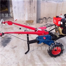 潍坊市微型耕耘机慧博牌果园大棚喷药多功能耕整地机械