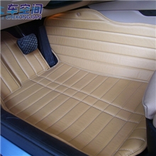 车空间宝马7系实拍图高档汽车全包围全覆盖脚垫厂家直销