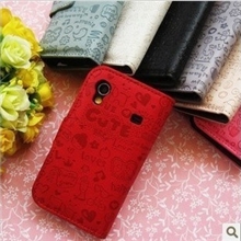 三星s5830手机壳i5838可爱左右上下开小魔女皮套I579保护套卡通