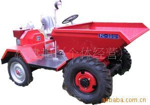 厂家供应新款翻斗车，液压翻斗车，齐建牌通用轮胎式翻斗车