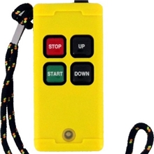 工业无线遥控器F21-2S/AC380V小型（四键控制二个方向型）