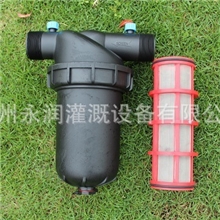 1.5不锈钢网式50y型网状T型高效水质微孔过滤器温室大棚配件