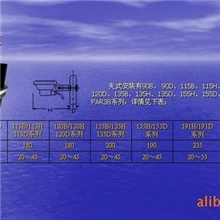 LED水下灯夹管式安装