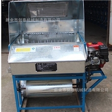 瑞丰牌半自动5T-70自动排草型水稻打谷机、麦子脱粒机