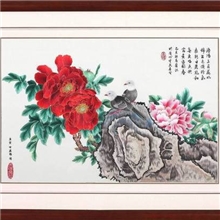 广绣商务会议纪念品、广州岭南特色高档工艺礼品手工绣首家批发