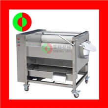 厂家直销全不锈钢，可定制2013新款瓜果毛棍清洗脱皮机