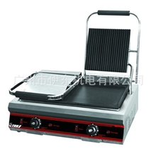 供应双头电热压扒炉，商用压扒炉，上炕下平电扒炉